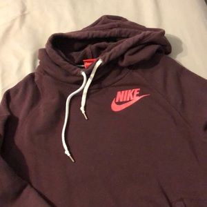 Nike cowl neck hoodie